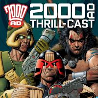 The 2000 AD Thrill-Cast cover