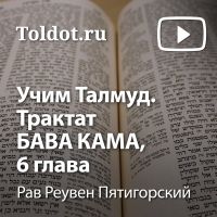 Рав Реувен Пятигорский  — Учим Талмуд. Трактат Бава Кама, 6 глава cover