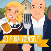 Go Fork Yourself with Andrew Zimmern and Molly Mogren cover