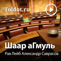 Рав Лейб Александр Саврасов  — Шаар аГмуль cover