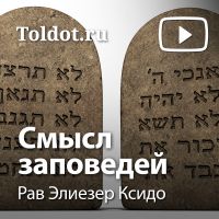 Рав Элиезер Ксидо  — Смысл заповедей cover