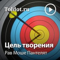 Рав Моше Пантелят  — Цель творения cover
