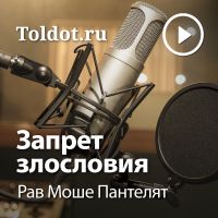 Рав Моше Пантелят  — Запрет злословия cover