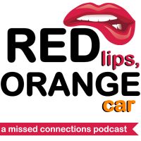 Red Lips, Orange Car cover
