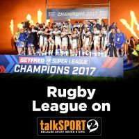 Rugby League on talkSPORT 2 cover