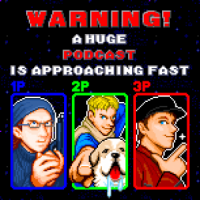 WARNING! A Huge Podcast cover