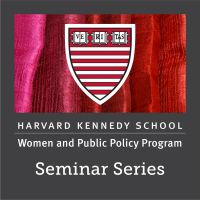 Women and Public Policy Program Seminar Series cover