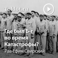 Рав Ефим Свирский  — Где был Б-г во время Катастрофы? cover