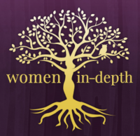 Women In-Depth: Conversations about the Inner Lives of Women | Self-Acceptance | Relationships | Authenticity | Aging |Healing | Loss | Suffering | Well-Being | Sexuality | Motherhood | Womanhood cover