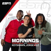 ESPNLA Mornings with Keyshawn, Jorge & LZ cover