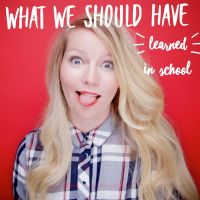 What We Should Have Learned in School with Amy Leo cover
