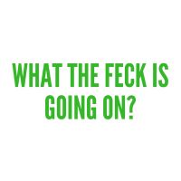 What the feck is going on? cover