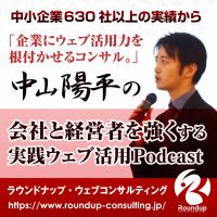 中山陽平の「会社と経営者を強くする」実践WebコンサルティングPodcast cover