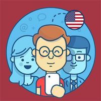 American English: Listen, Study, Learn English with 美国叔叔 cover