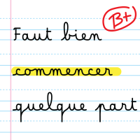 Faut bien commencer quelque part cover