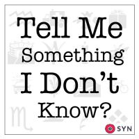 Tell Me Something I Don't Know? cover