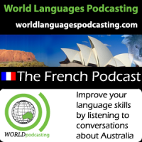 French Podcast - Improve your French language skills by listening to conversations about Australian culture cover