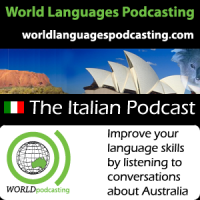 Italian Podcast - Improve your Italian language skills by listening to conversations about Australian culture cover