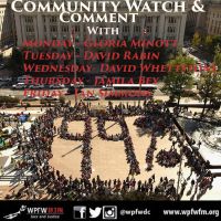WPFW - Community Watch & Comment - Wednesday cover