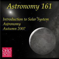 Astronomy 161 - Introduction to Solar System Astronomy - Autumn 2007 cover