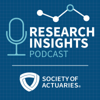 Research Insights, a Society of Actuaries Podcast cover