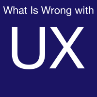 What is Wrong with UX cover