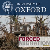 Climate change and disasters (Forced Migration Review 49) cover