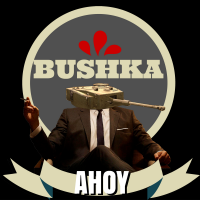 Bushka on Blitz's podcast cover