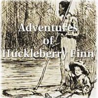 "Adventures of Huckleberry Finn" Audiobook (Audio book) cover