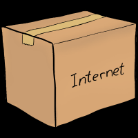 Internet Box cover