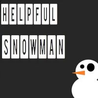 Radio – helpful snowman cover
