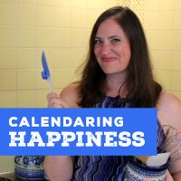 Calendaring Happiness cover