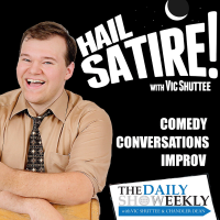 Hail Satire! with Vic Shuttee cover