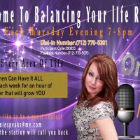Balancing Your Life Radio -Real Talk Now cover