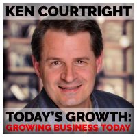 Ken Courtright: Today's Growth | Growing Business Today, Marketing your business for growth and success cover