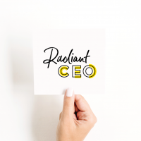 Radiant CEO Podcast by Haley Burkhead and Liz White cover