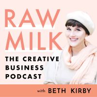 Raw Milk - The Creative Business Podcast about social media, marketing, branding, blogging cover