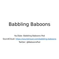 Babbling Baboons cover