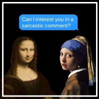 Can I interest you in a sarcastic comment? cover