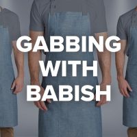 Gabbing with Babish cover
