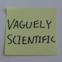 Vaguely Scientific cover
