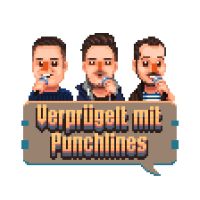 Verprügelt mit Punchlines cover