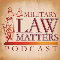 Military Law Matters cover