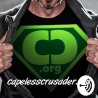 Capeless Crusader cover
