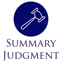 Summary Judgment cover