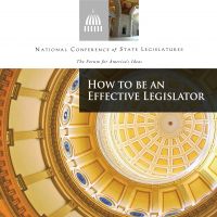 Effective Legislator Series cover