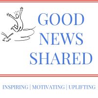 Good News Shared, conversations with inspirational people giving back to the community cover