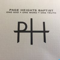 Page Heights Baptist Church cover