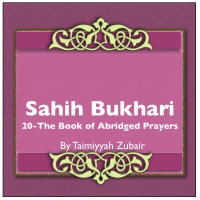 Sahih Bukhari The Book Of Abridged Prayers cover