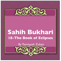 Sahih Bukhari The Book Of Eclipses cover